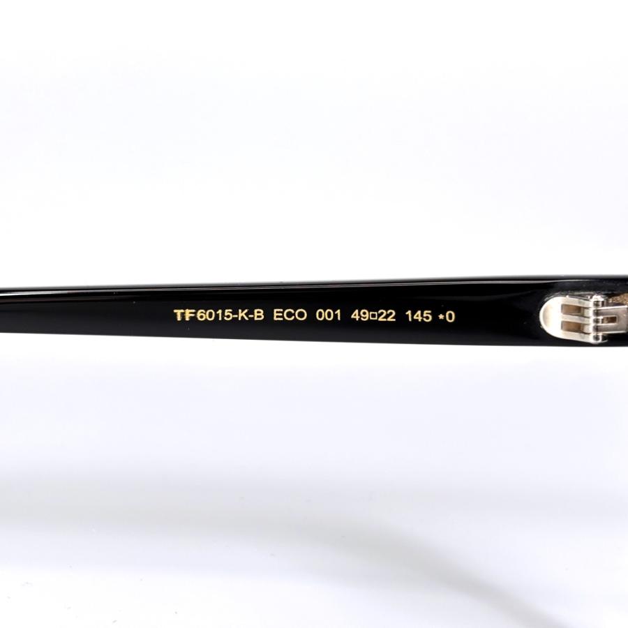 TOM FORD EYEWEAR トムフォード メガネ FT6015KB 49サイズ 001 ロー 