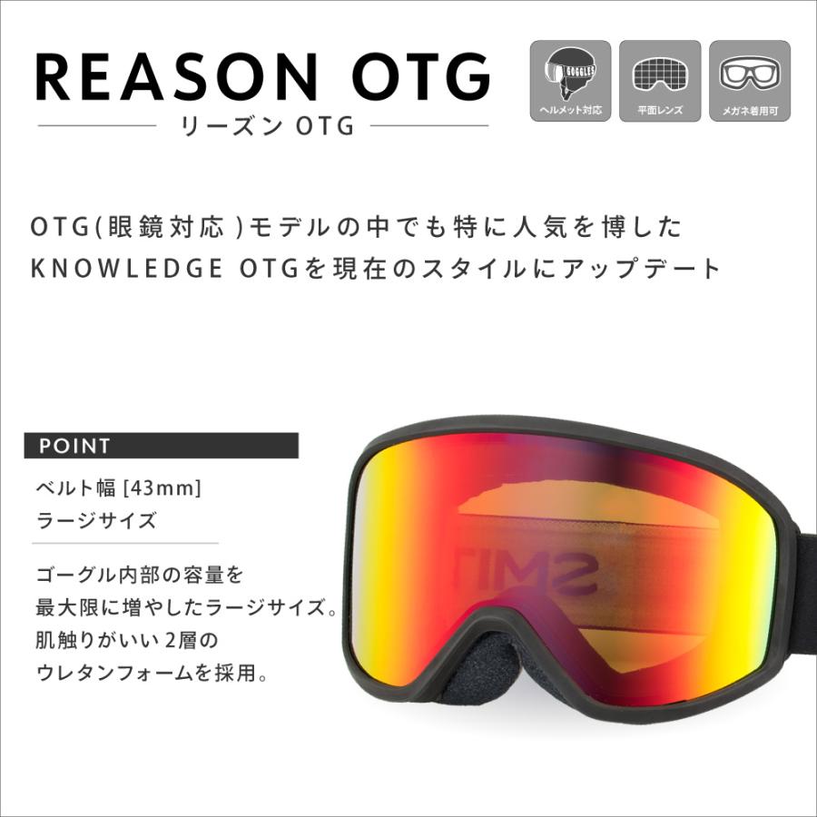 SMITH（スミス） ゴーグル リーズン オーバー ザ グラス m007732qj99c1