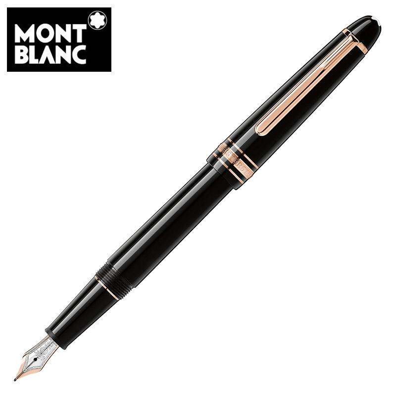 モンブラン 万年筆 マイスターシュテュック レッドゴールドコーティング クラシック ペン先f 細字 筆記具 Montblanc Mb Oblige オブリージュ 通販 Yahoo ショッピング