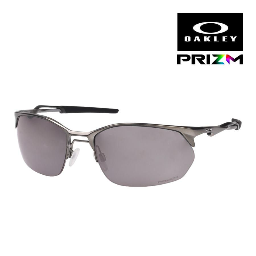 【美品】OAKLEY Wire Tap 2.0 OO4145-0260 ケース付 OAKLEY（オークリー） ワイヤータップ2.0 oo4145-0260 ハイブリッジ