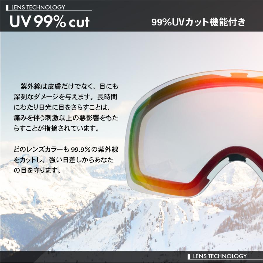 オークリー スノーゴーグル フライトデッキ M ユニバーサルフィット oo7064-39 OAKLEY FLIGHT DECK M  純正ゴーグルケース付き レンズカバープレゼント｜oblige｜06