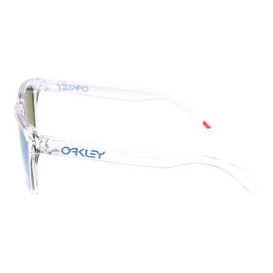 良品 オークリー サングラス Frogskins 白 ホワイト 9245-44 Amazon.com: Oakley OO9245 Frogskins Low Bridge Fit Sunglasses