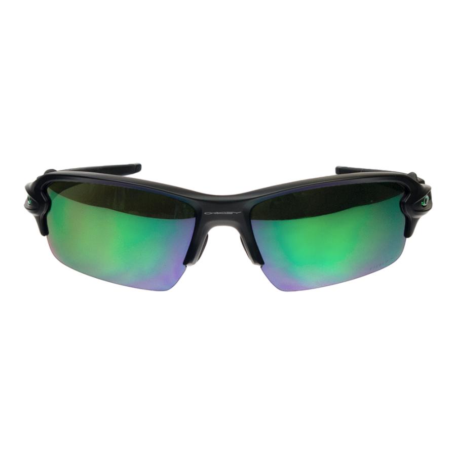 未使用　偏光　フラック2.0　マットブラック　オークリー OAKLEY（オークリー） 度付き レンズ へ 交換 -偏光レンズ- フラック