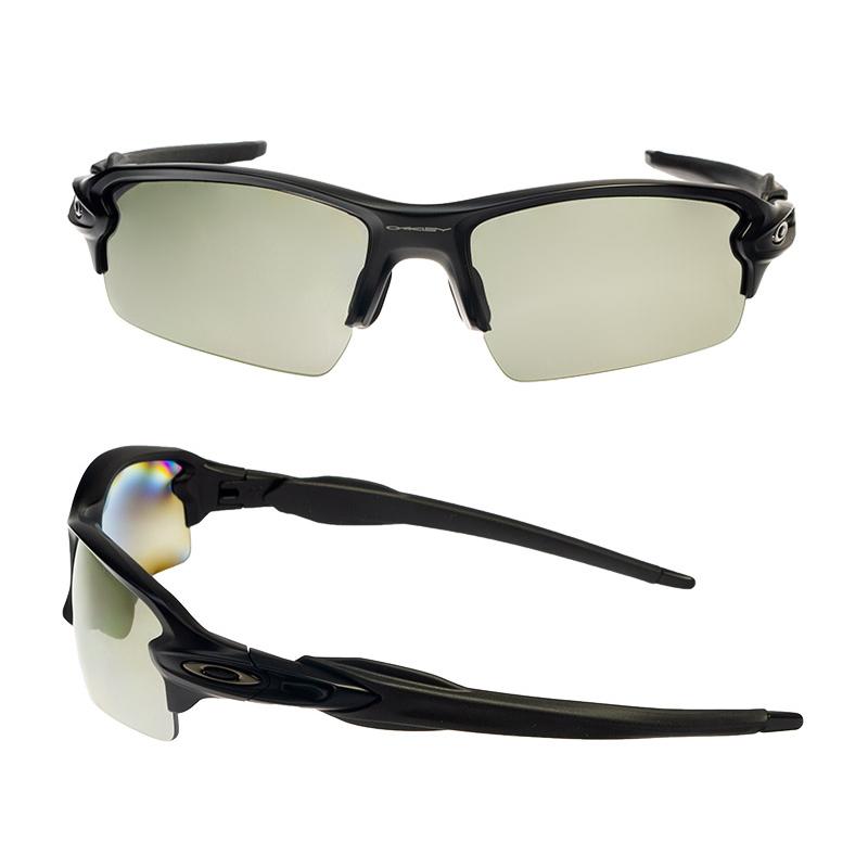 オークリー + ZERO 当店独自カスタム フラック 2.0 アジアンフィット サングラス 偏光 ozcs-fj2-011 OAKLEY FLAK2.0 スポーツサングラスの画像