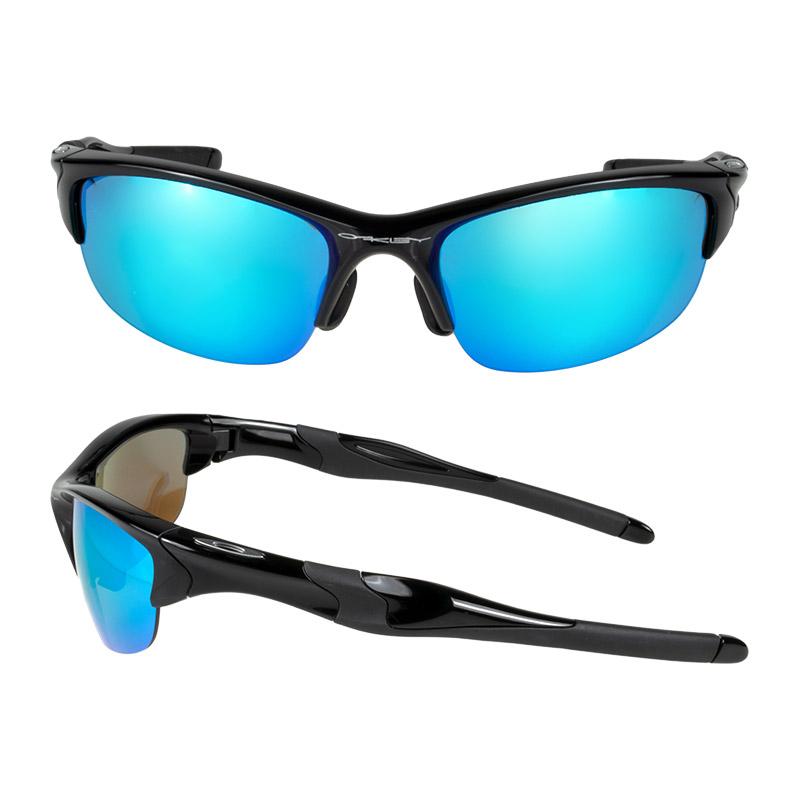 オークリー + ZERO 当店独自カスタム ハーフジャケット2.0 アジアンフィット サングラス 偏光 ozcs-hj2-024 OAKLEY HALF JACKET2.0 SUNGLASSの画像
