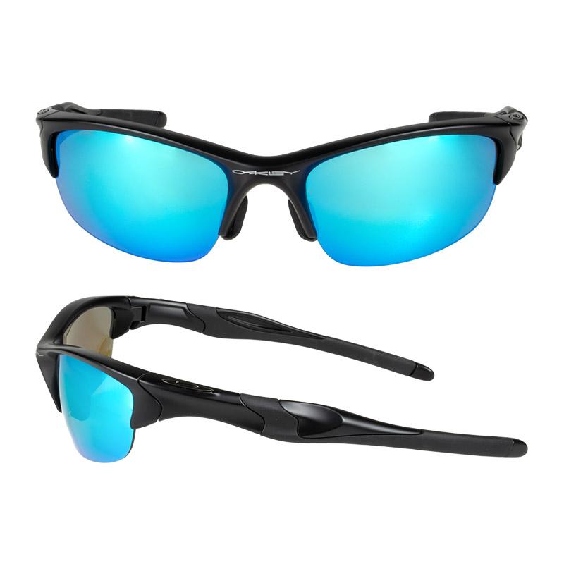オークリー + ZERO 当店独自カスタム ハーフジャケット2.0 アジアンフィット サングラス 偏光 ozcs-hj2-026 OAKLEY HALF JACKET2.0 SUNGLASSの画像