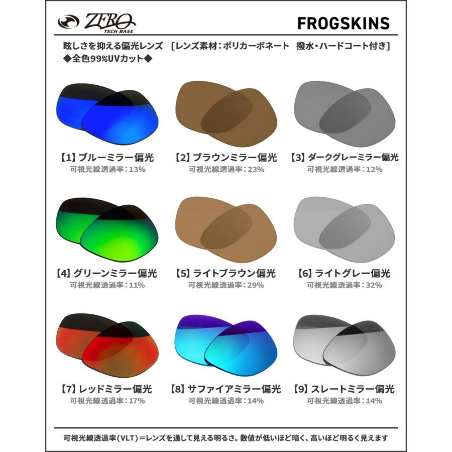 Frogskins 【訳あり】 オークリー サングラス 交換レンズ フロッグ