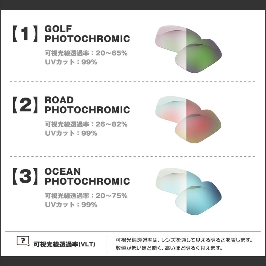 高品質お手頃価格 【訳あり】 アウトレット 当店オリジナル オークリー サングラス 交換レンズ OAKLEY STRAIGHTLINK ストレートリンク 調光レンズ ZERO製