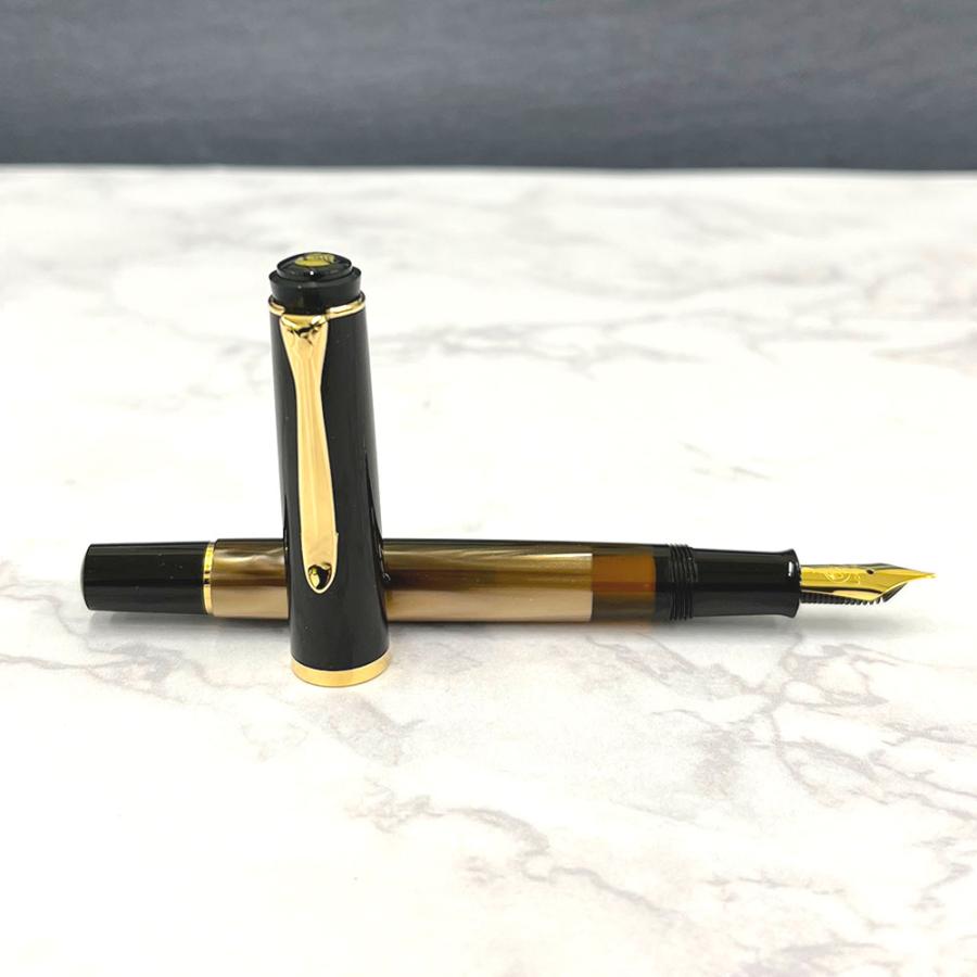 Pelikan（ペリカン） 万年筆 吸入式 クラシック M200 マーブル
