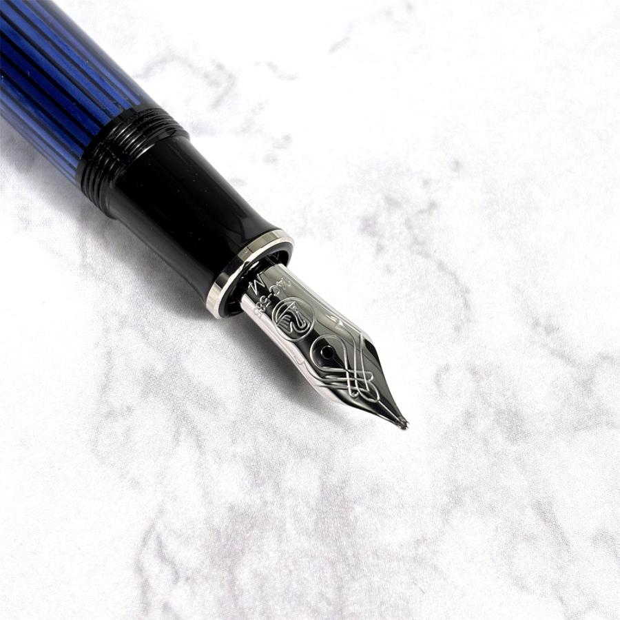 Pelikan（ペリカン） 万年筆 吸入式 スーベレーン M405 ブルー