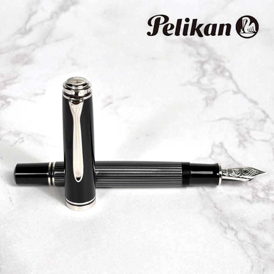 Pelikan（ペリカン） 万年筆 吸入式 スーベレーン M805 ブラック