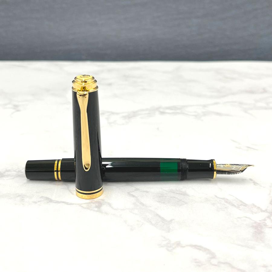 Pelikan（ペリカン） 万年筆 吸入式 スーベレーン M600 ブラック M