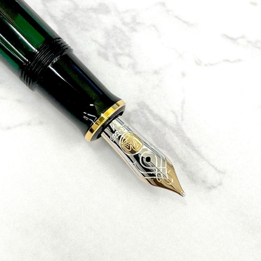 Pelikan（ペリカン） 万年筆 吸入式 スーベレーン M600 ブラック M