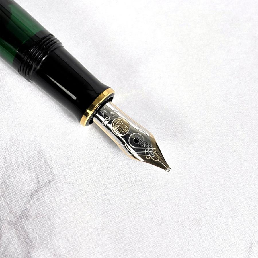 Pelikan（ペリカン） 万年筆 吸入式 スーベレーン M400 ブラック M