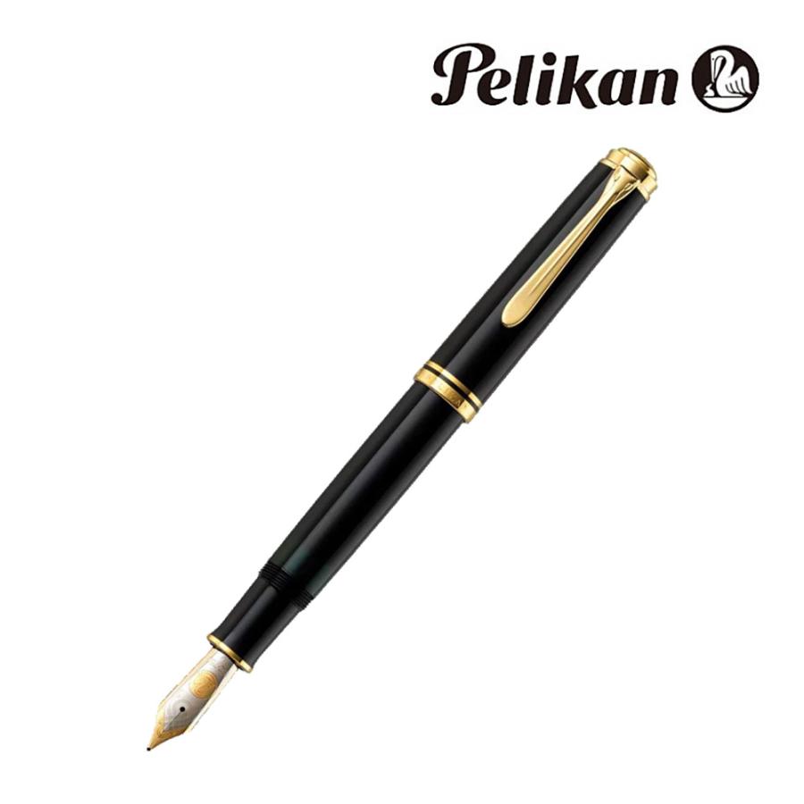 Pelikan（ペリカン） 万年筆 吸入式 スーベレーン M1000 ブラック M