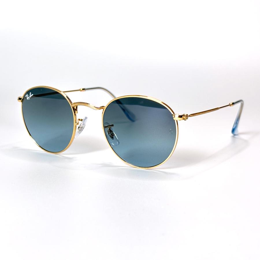 Ray-Ban レイバン サングラス RB3447 ブルーグレー　ラウンドメタル ROUND（Ray-Ban） レイバン サングラス rb3447 50サイズ 002/4O RAYBAN