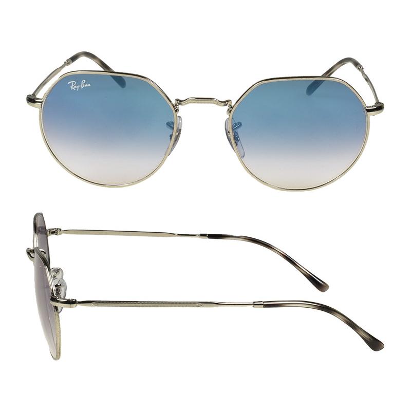 Ray-Ban サングラス RB3565 003/3F 53-20 Sunglasses Ray-Ban Jack Silver RB3565 003/3F 53-20 Gradient in