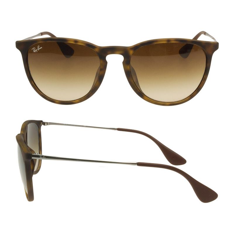 美品✨レイバン サングラス ERIKA RB4171-F べっ甲調 ケース付 ERIKA（Ray-Ban） レイバン サングラス rb4171f 54サイズ 865/13 ロー