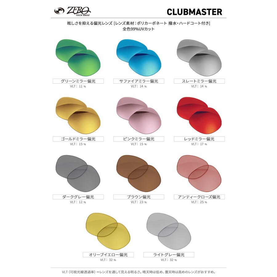 CLUBMASTER（Ray-Ban） レイバン サングラス 交換レンズ クラブ
