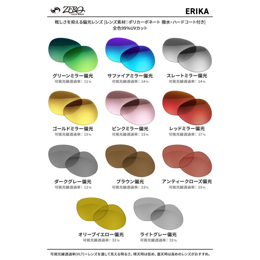 ERIKA（Ray-Ban） レイバン サングラス 交換レンズ エリカ RAYBAN