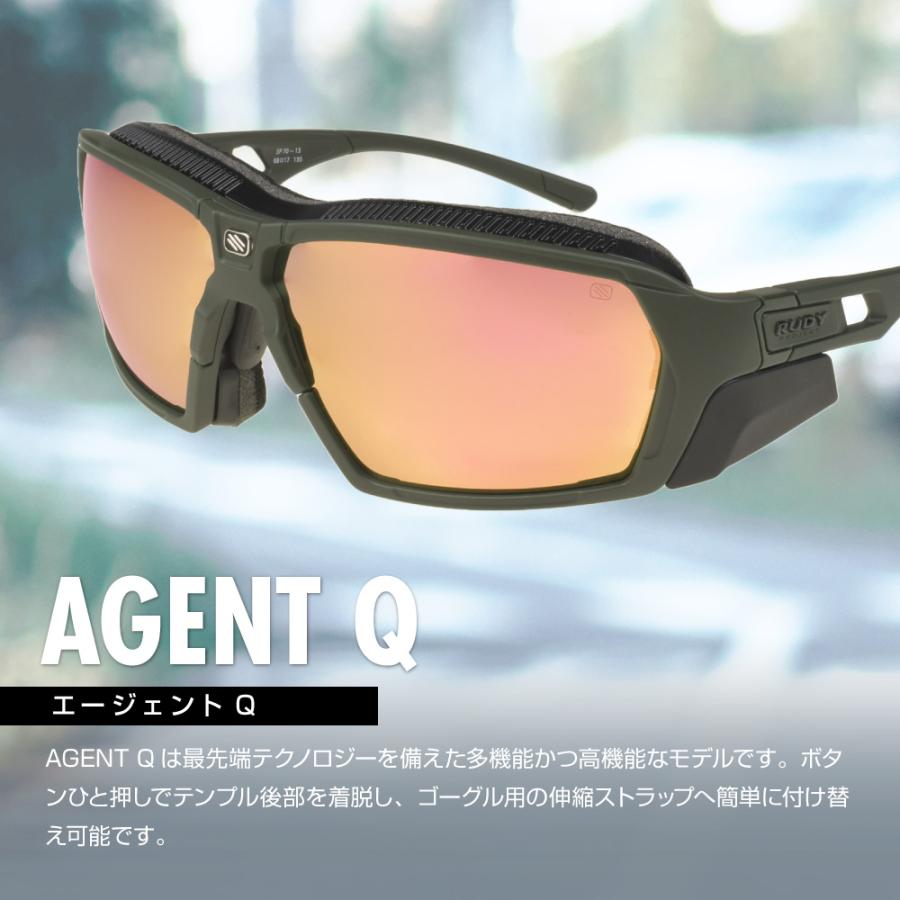 ルディプロジェクト エージェントQ スポーツ サングラス ロードバイク 