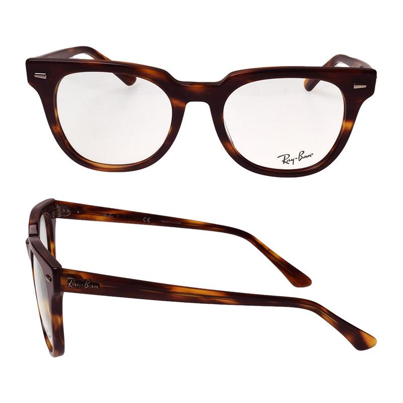 Ray-Ban Meteor サングラス ブラウン Ray-Ban（レイバン） メガネ rx5377f 52サイズ 2144 ローブリッジ