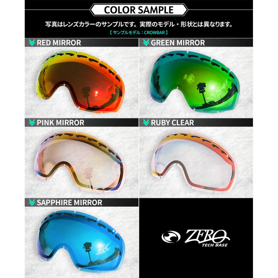 SMITH（スミス） ゴーグル 交換レンズ I/OX LENS ZERO TECH BASE製