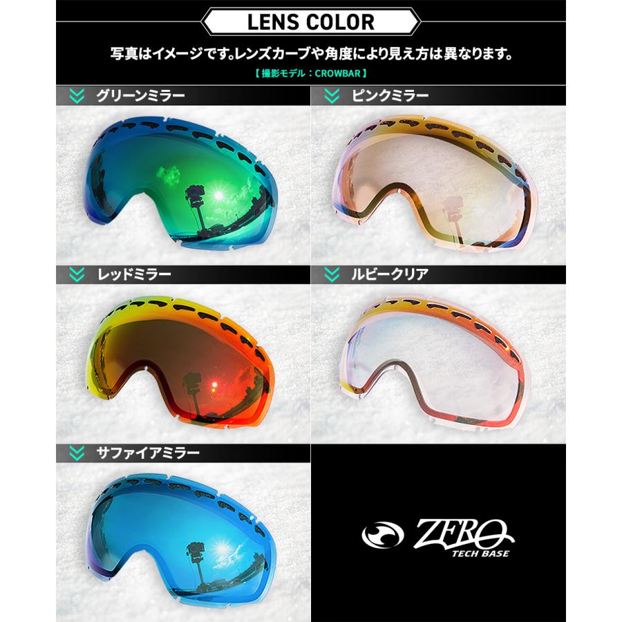 SMITH（スミス） ゴーグル 交換レンズ I/OX LENS ZERO TECH BASE製