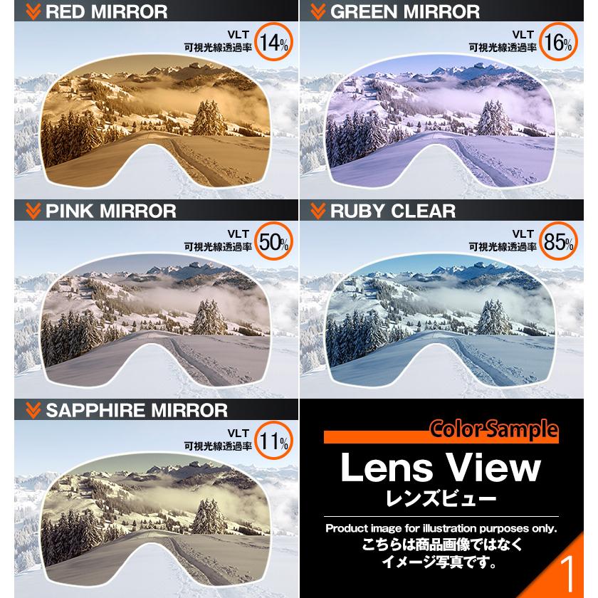 SMITH（スミス） ゴーグル 交換レンズ I/OX LENS ZERO TECH BASE製