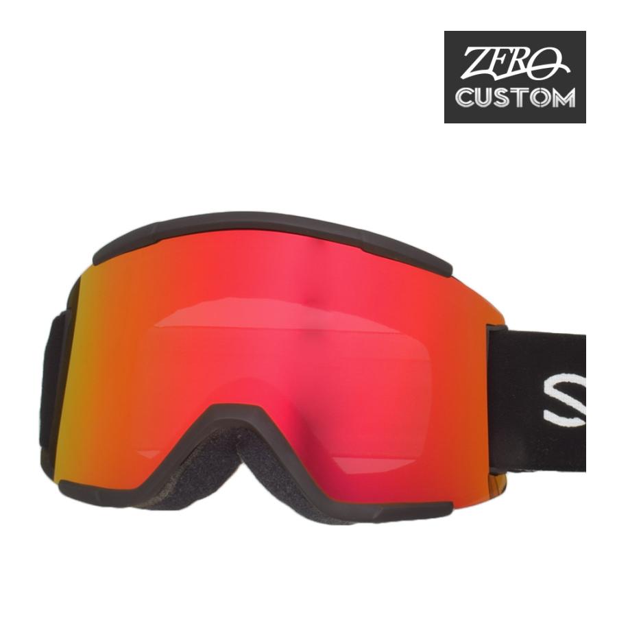 スミス + ZERO 当店独自カスタム スカッドXL アジアンフィット ゴーグル szcgsqdxl001 SMITH SQUAD XL