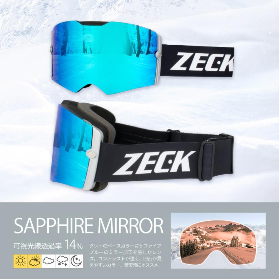 スキー スノボ スノーゴーグル ゴーグル ZECK ゼック KZ-19J アジアン