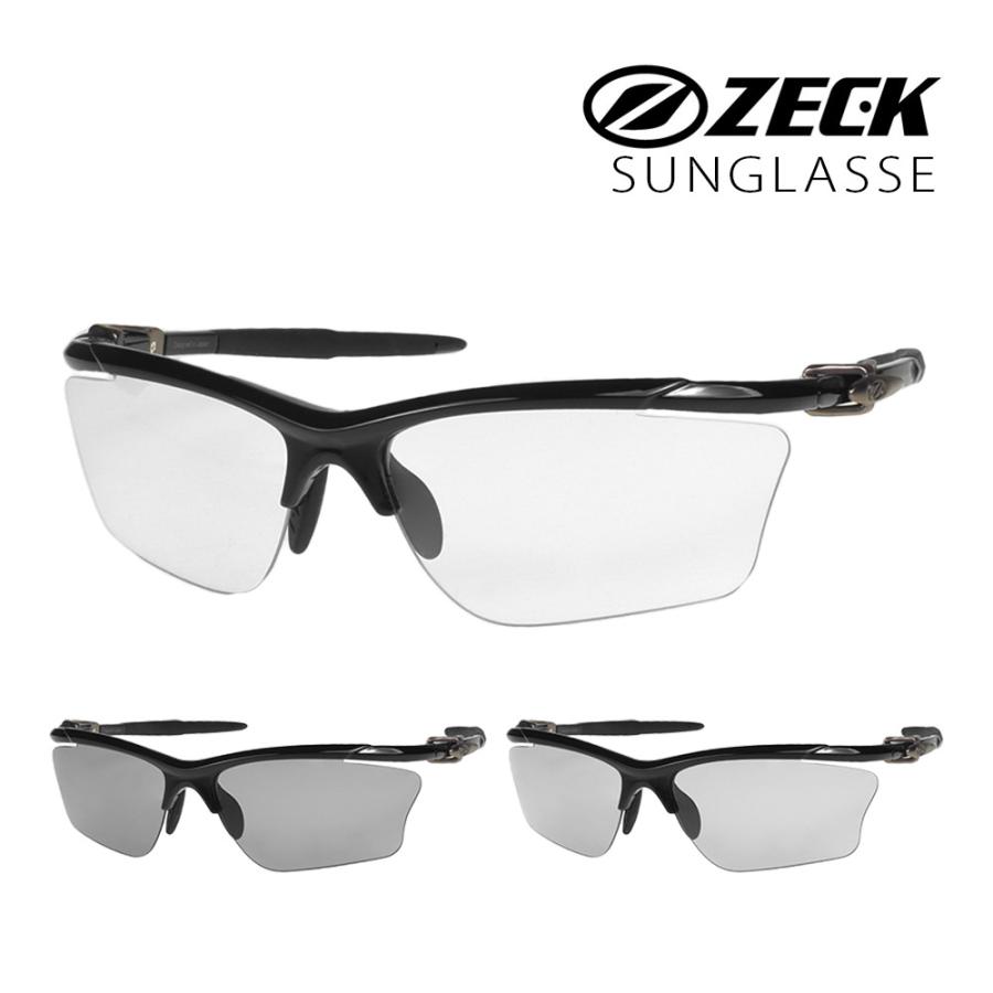 部活動応援モデル ZECK アジアンフィット スポーツ サングラス TRIDENT