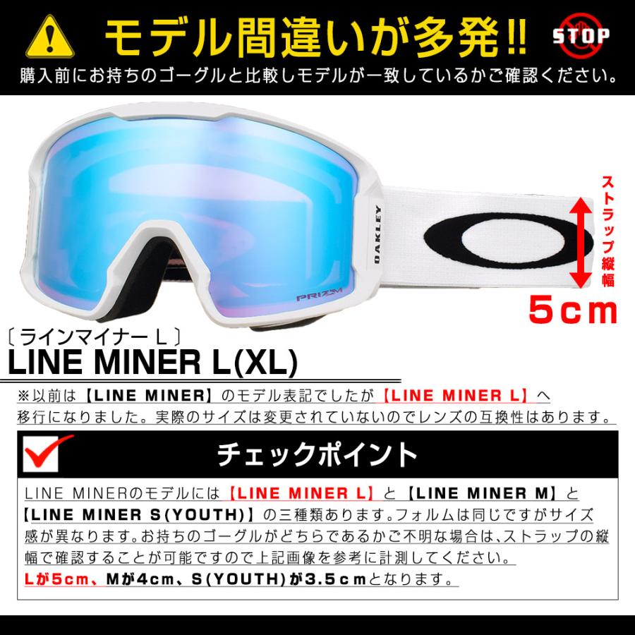 Line Miner オークリー ゴーグル 交換レンズ ラインマイナー L ZERO