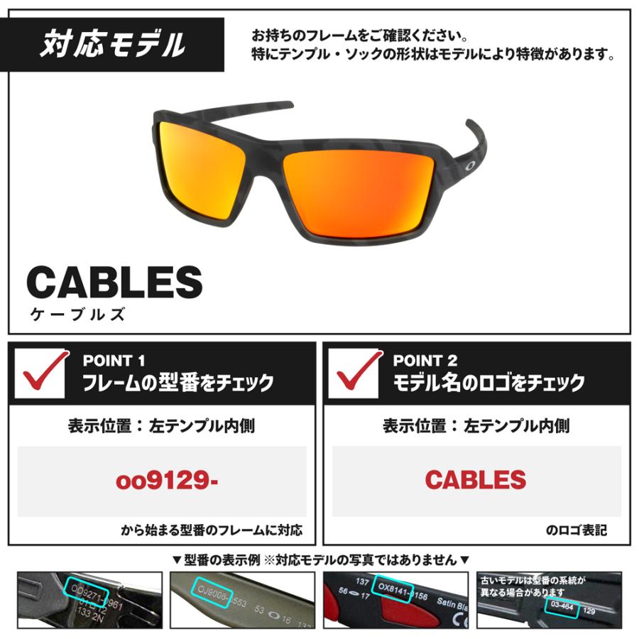 OAKLEY（オークリー） サングラス 交換レンズ ケーブルズ OAKLEY