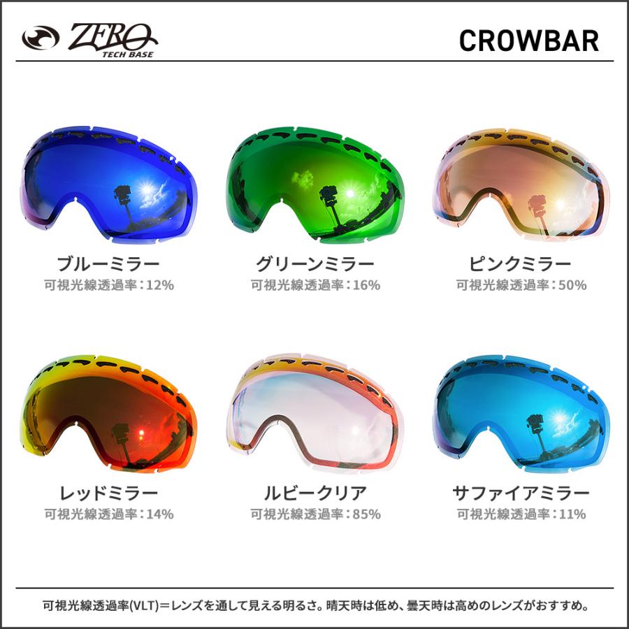 OAKLEY（オークリー） ゴーグル 交換レンズ クローバー ZERO TECH BASE
