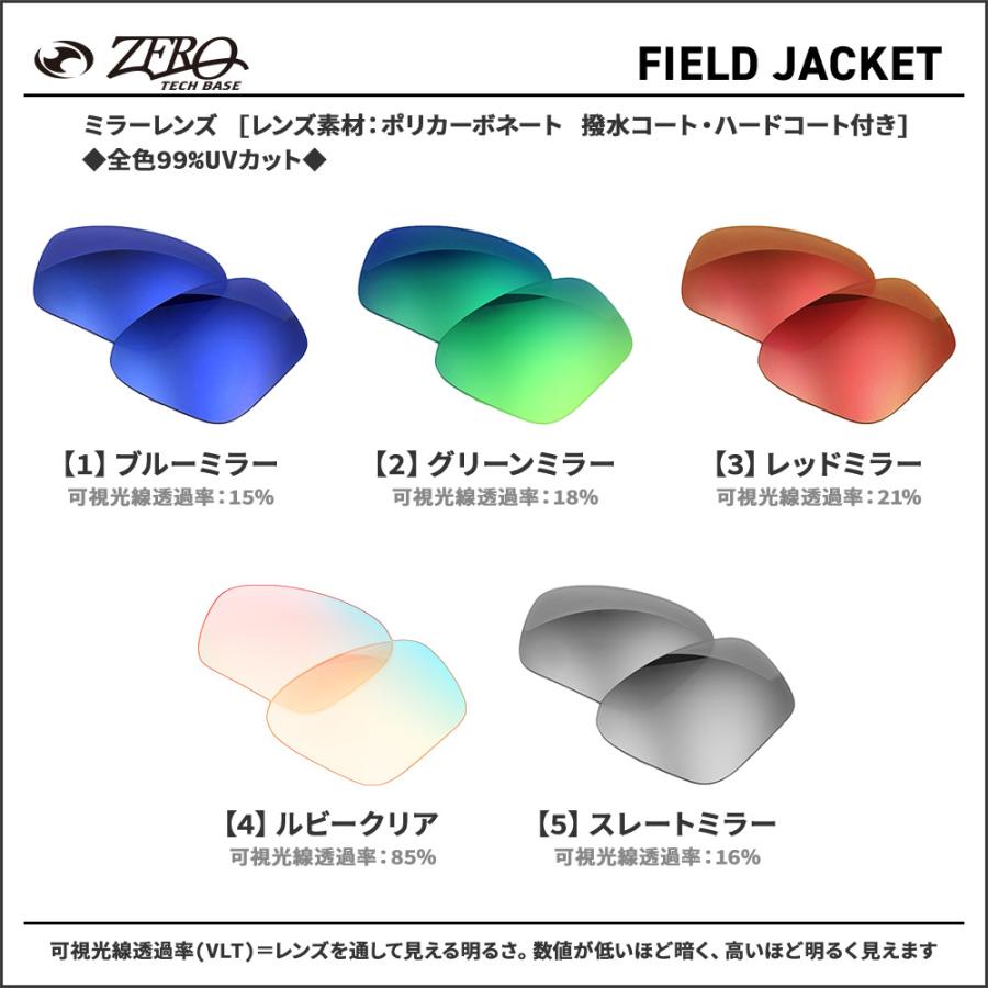 Field Jacket オークリー スポーツサングラス 交換レンズ フィールド
