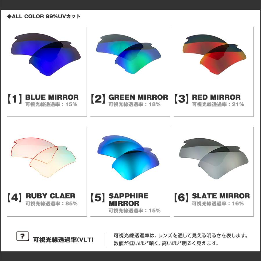 Flak オークリー サングラス 交換レンズ フラック 2.0 ロー