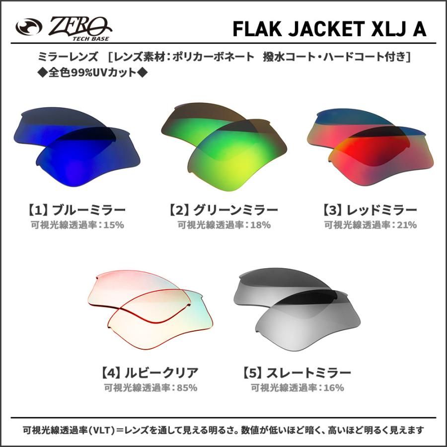 Flak オークリー スポーツサングラス 交換レンズ フラック ジャケット