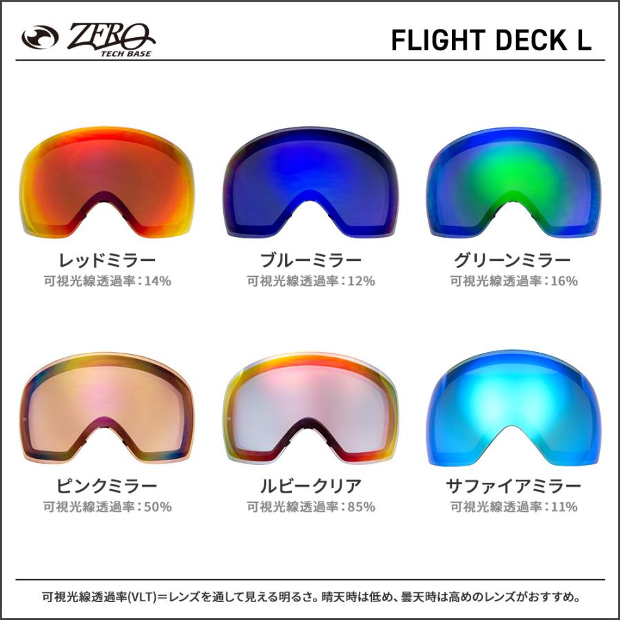 Flight Deck オークリー ゴーグル 交換レンズ フライトデッキ L ZERO