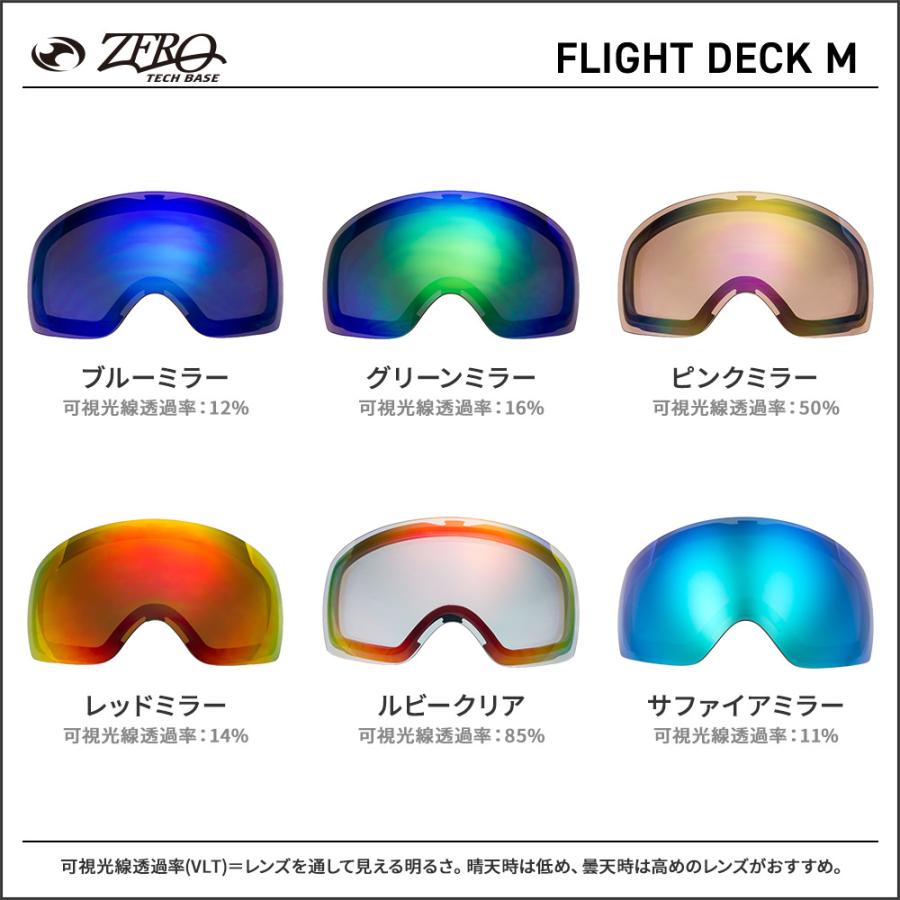 OAKLEY FlightDeck XL スペアレンズ プリズムレンズ 未使用品 オークリー ゴーグル 交換レンズ ミラー Flight Deck オークリー ゴーグル 交換レンズ フライトデッキ M ZERO