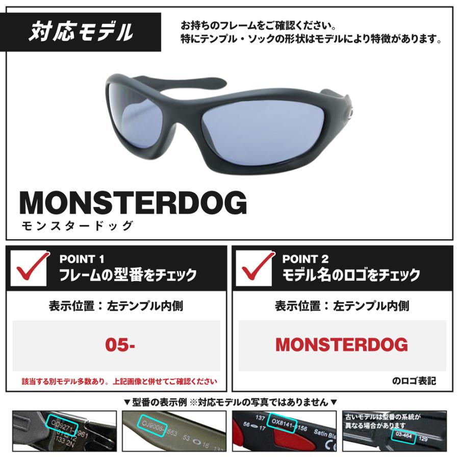 OAKLEY（オークリー） サングラス 交換レンズ モンスタードッグ OAKLEY