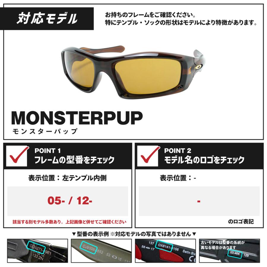 オークリー oakley モンスターパップ OAKLEY（オークリー） サングラス 交換レンズ モンスターパップ OAKLEY