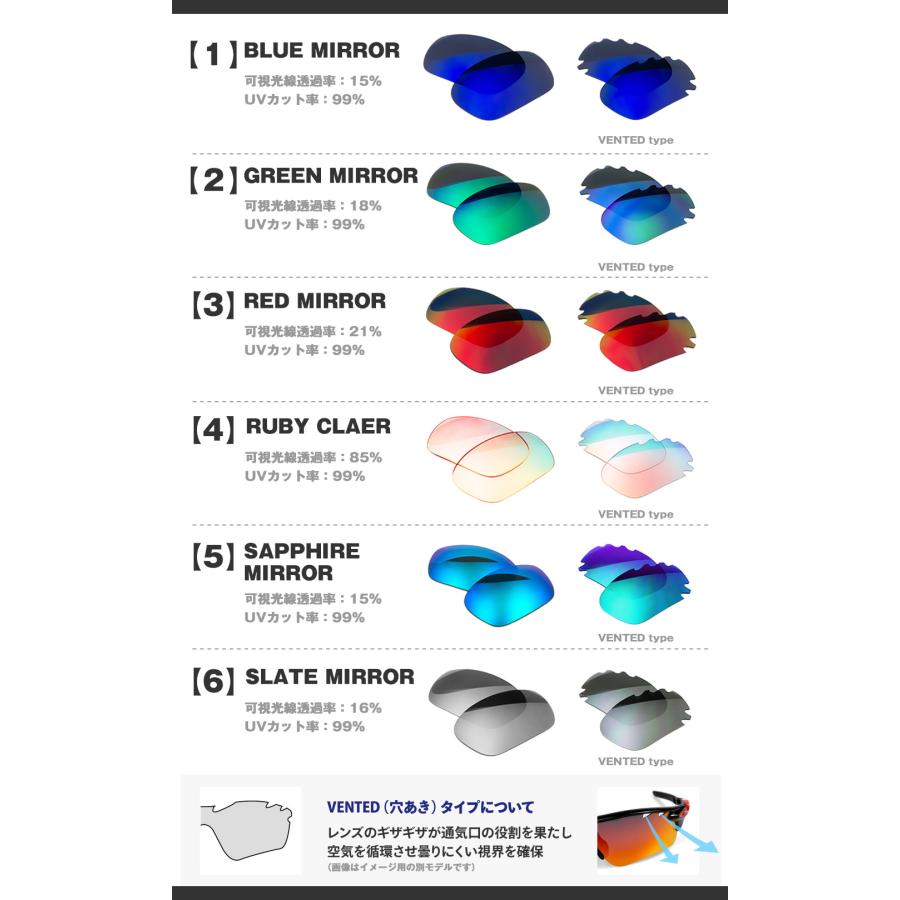 OAKLEY（オークリー） スポーツサングラス 交換レンズ レーシング