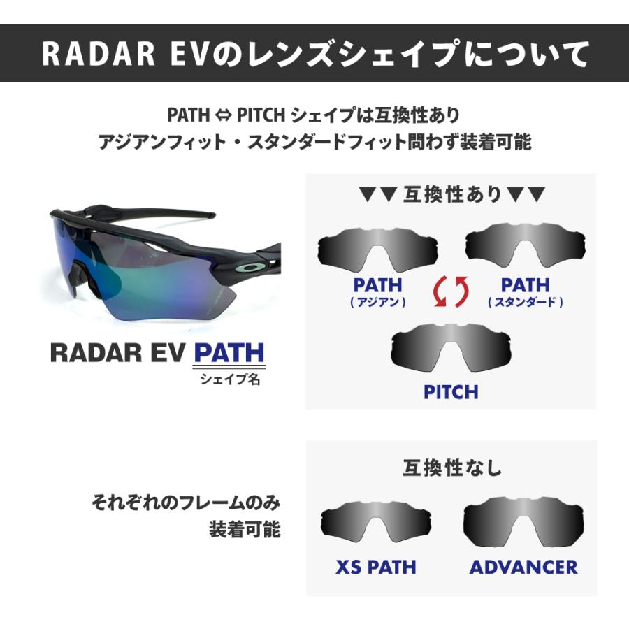 Radar EV Path オークリー スポーツサングラス 交換レンズ レーダー