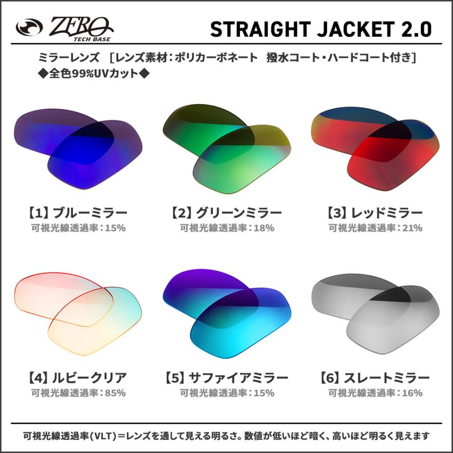 OAKLEY（オークリー） サングラス 交換レンズ ストレートジャケット
