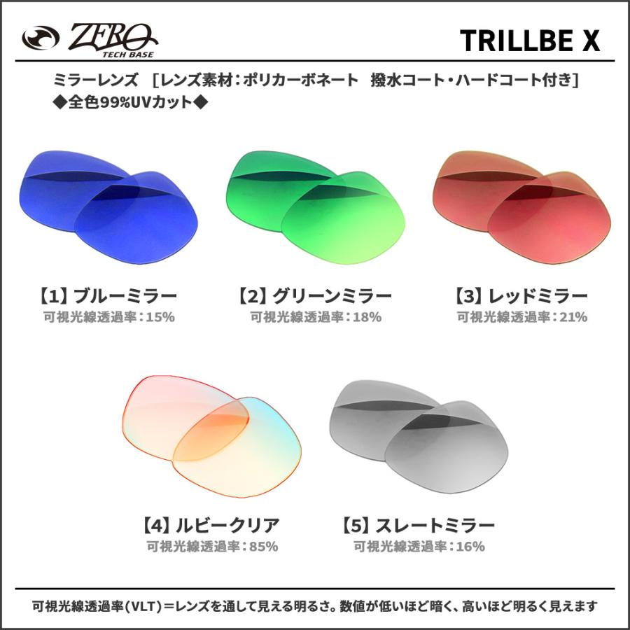 【未使用】オークリー スートロ レッドレンズ＋交換用レンズ付／付属品完備 Trillbe オークリー サングラス 交換レンズ トリルビー エックス