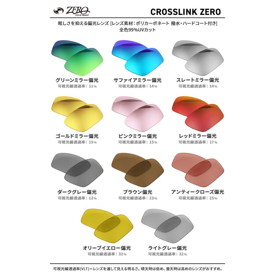 OAKLEY（オークリー） サングラス 交換レンズ クロスリンクゼロ OAKLEY