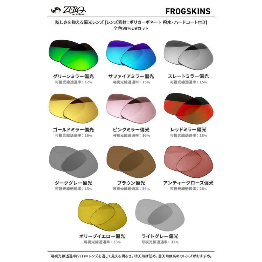 Frogskins オークリー サングラス 交換レンズ フロッグスキン OAKLEY