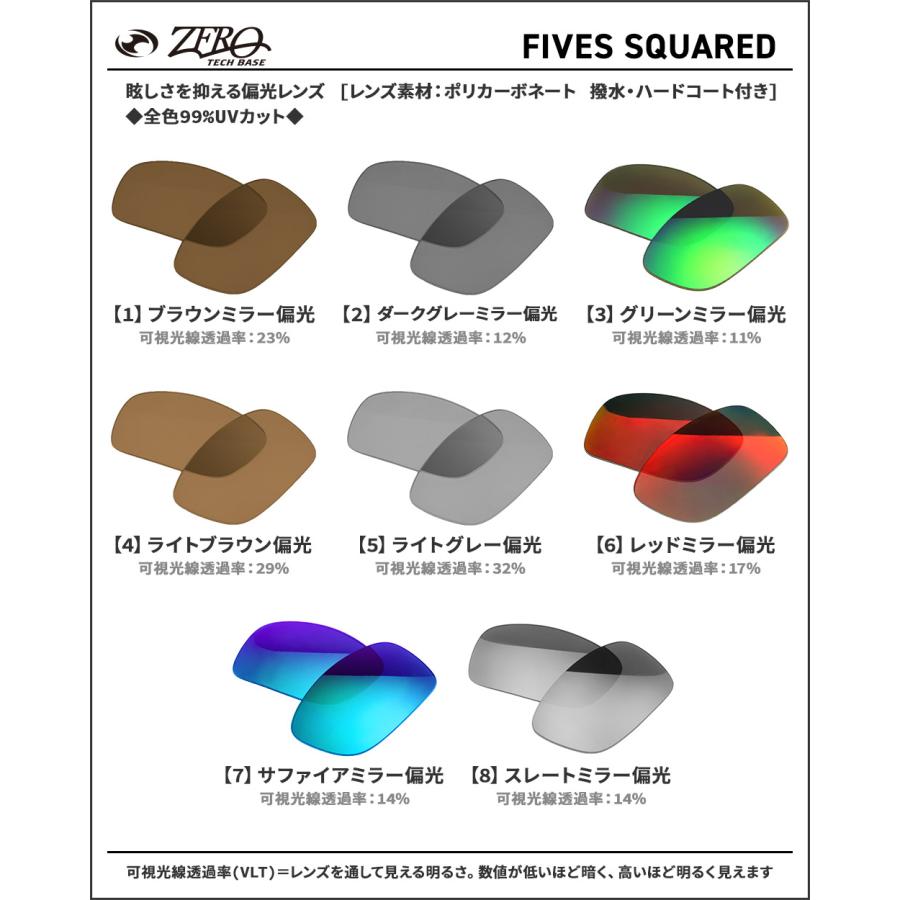 00s OAKLEY FIVES オークリー　サングラス Fives Squared® Black Iridium Polarized Lenses, Polished Black