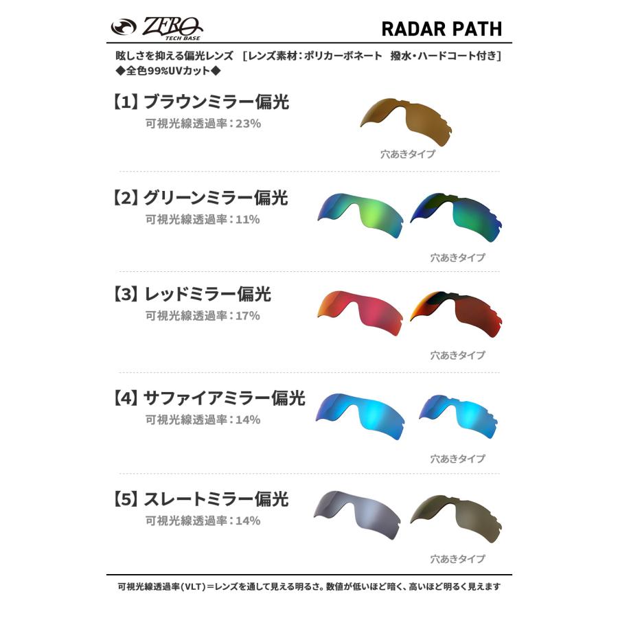 OAKLEY（オークリー） スポーツサングラス 交換レンズ レーダー パス